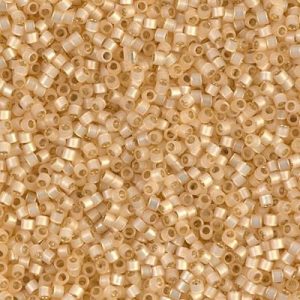 DB0621 - Light Apricot Silver Lined Alabaster