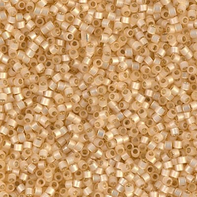 DB0621 - Light Apricot Silver Lined Alabaster