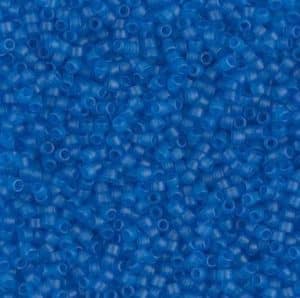 DB0787- Dyed Transparent Capri Blue