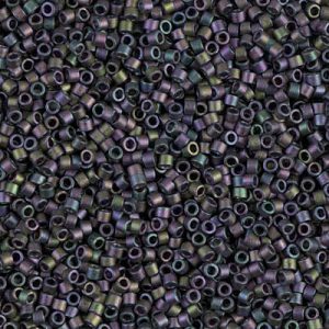 DB1053 - Mat Metallic Plum Emerald Gold Iris