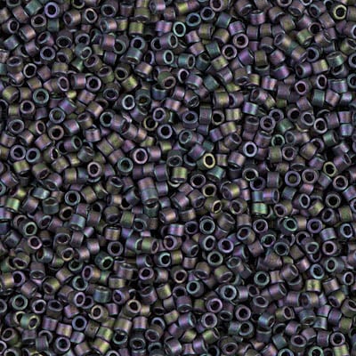 DB1053 - Mat Metallic Plum Emerald Gold Iris